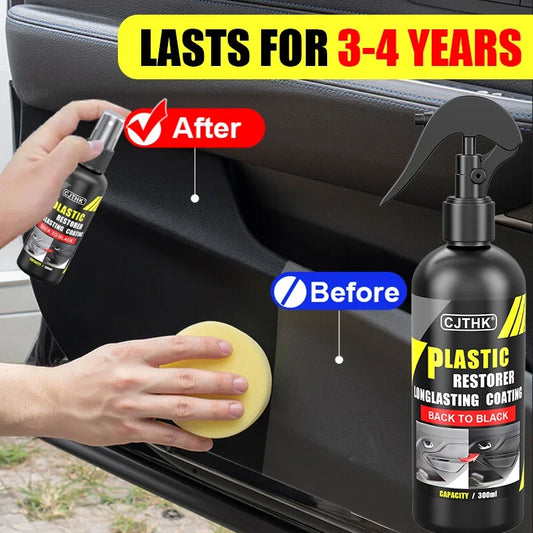 RestaurePlastique Noir Brillant